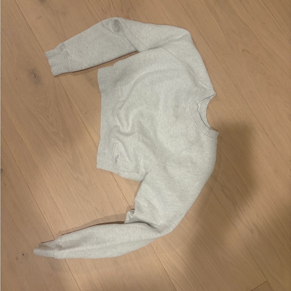 TNA Cozy Fleece in Light Gray
